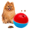 CRAZY BALL Treat Dispenser - Dog Treat Dispensing Ball - Interactive Dog Feeder - Enrichment Toy for Dogs - Slow Feeder - Adjustable - Ideal for Medium and Large-Sized Dogs