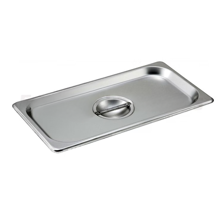 Third Size Solid Cover for Steam Pans