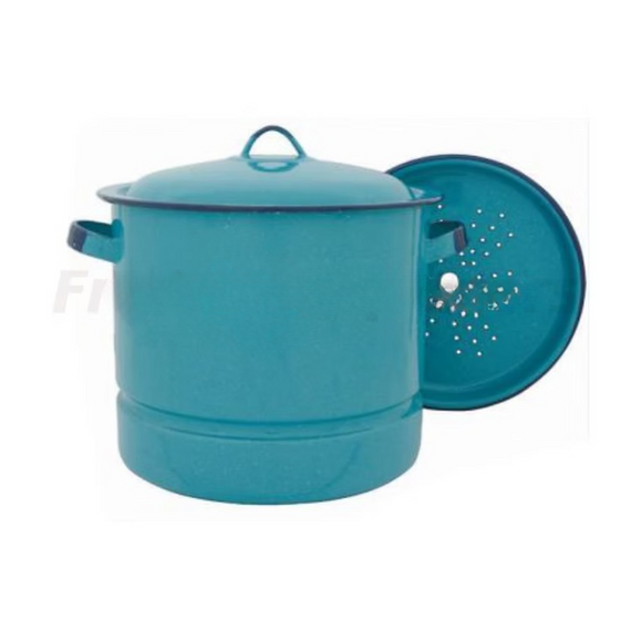 15Qt Steamer Pot w/ Lid & Trivet