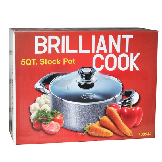 Brilliant Cook 5Qt Stock Pot