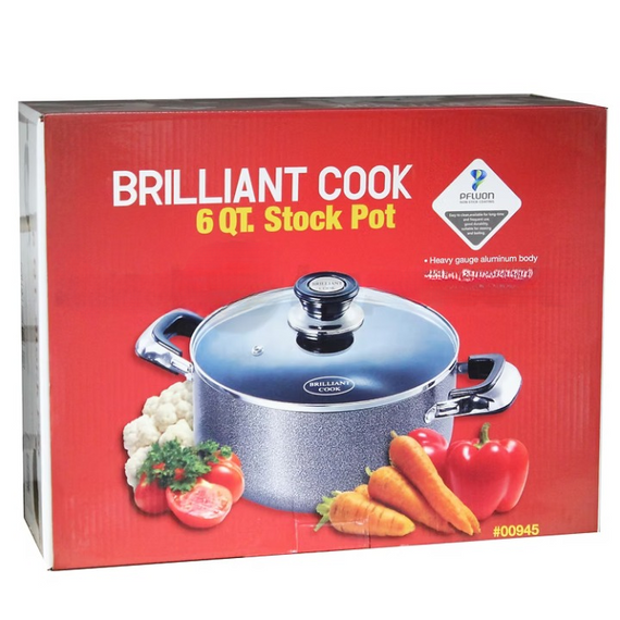 Brilliant Cook 6Qt Stock Pot