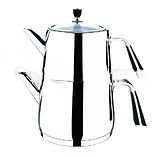 Double Teapot 1.5L/3.0L Silicone Handle – Pack of 6 | Persian Turkish Tea Kettle