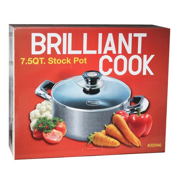 Brilliant Cook 7.5Qt Stock Pot