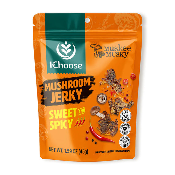 Mushroom Jerky Sweet and Spicy
