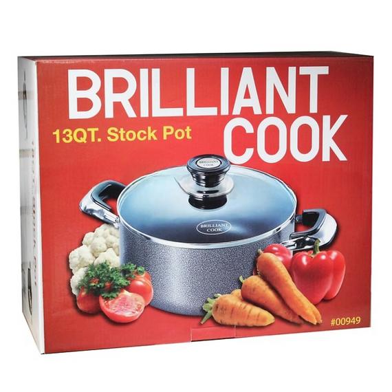 Brilliant Cook 13Qt Stock Pot