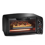 Proctor Silex 4 Slice Toaster Oven Broiler, Black - pack of 1