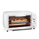 Proctor Silex 4 Slice Toaster Oven Broiler, White - pack of 1