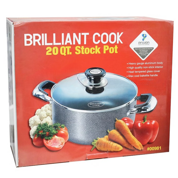 Brilliant Cook 20Qt Stock Pot