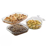 Libbey - Bake 4-pc set (4.3/1.8/2.0QT w/ LID) - Pack of 1