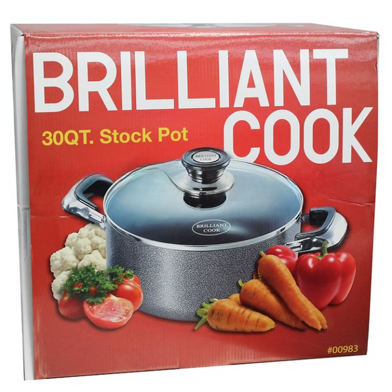 Brilliant Cook 30Qt Stock Pot