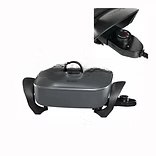 West Bend 12" Electric Skillet, Diamond Shield, PFOA-Free (SKWB12GY13)