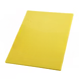 12" x 18" x 1/2" HAACP Color-Coded Cutting Board, Yellow
