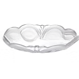 Arctic Petals 12" Serving Platter - Pack of 4