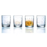 Luminarc Soho 4Pc. Etched DOF Glass Set, 13.25oz. - Pack of 2