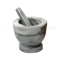 5.25" x 4.5" Mortar & Pestle