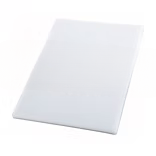 12" x 18" x 1/2" HAACP Color-Coded Cutting Board, White