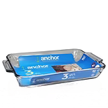 Anchor Hocking 3Qt Oven Basics Bake Dish - Pack of 3