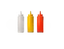 32 oz Wide Mouth Squeeze Bottle  6pc/set