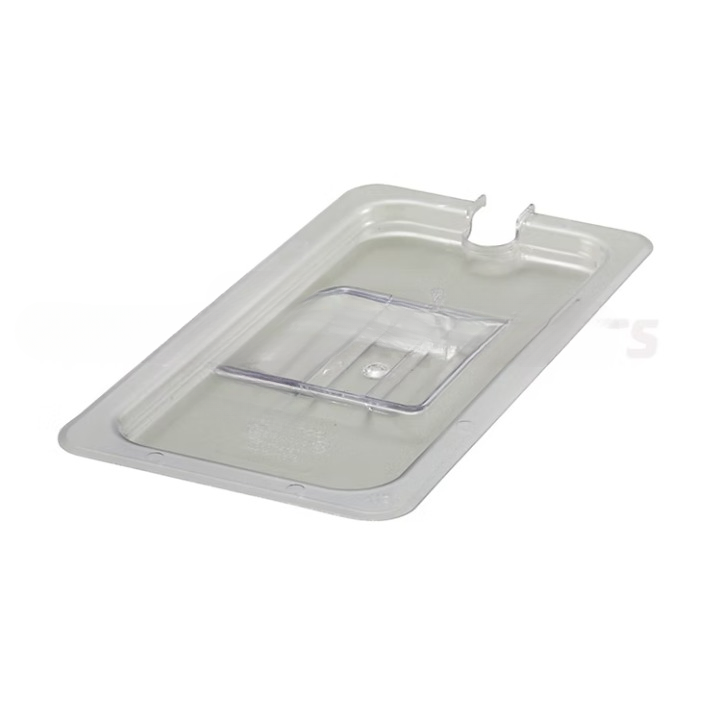 Third Size Slotted Cover for Polycarbonate Food Pan