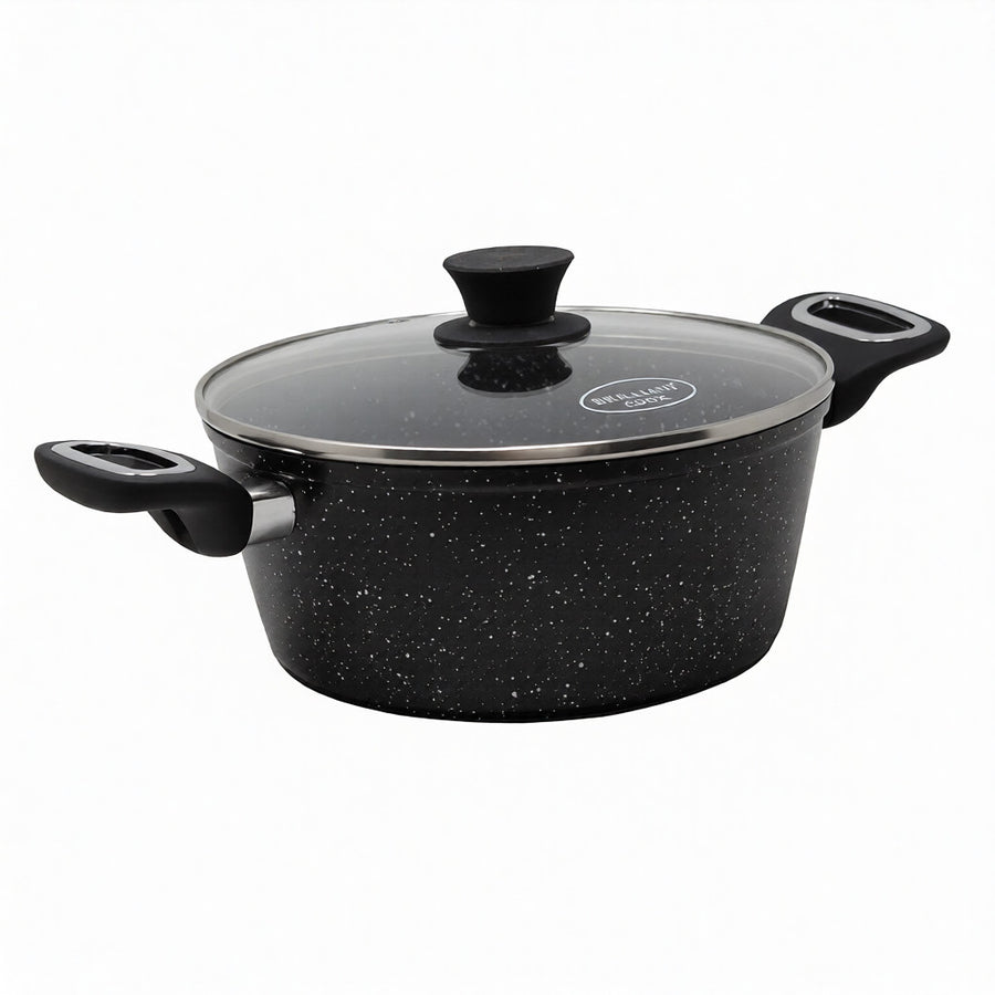 4Qt Marble Sauce Pot (shrinkwrapped)