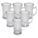 6 Pc. Elegant Tea Mug Set - Pack of 12