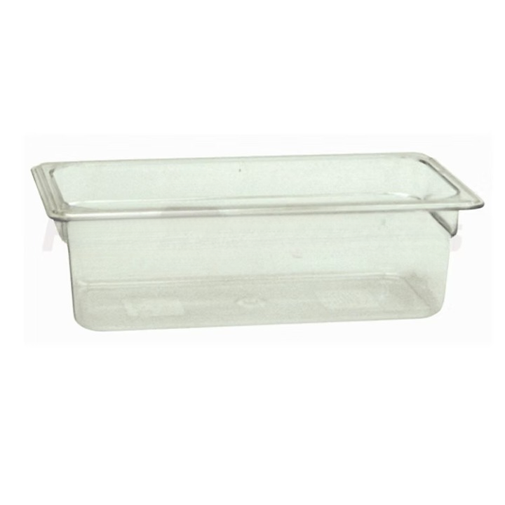 Third Size 4" Deep Polycarbonate Food Pan