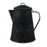 Granite Ware 3L (12-Cup) Coffee Pot – Speckled Enamel Boiler | Camping & Stovetop