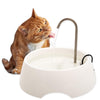 AMICUS - Aqua Mini Portable Water Fountain for Pets - Stainless Steel Faucet - Automatic Pet Drinking Fountain and Dispenser for Cats and Dogs