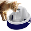 AMICUS - Aqua Flow Water Fountain for Pets - Cats and Dogs Fountains, Anti-Hair Drainage System