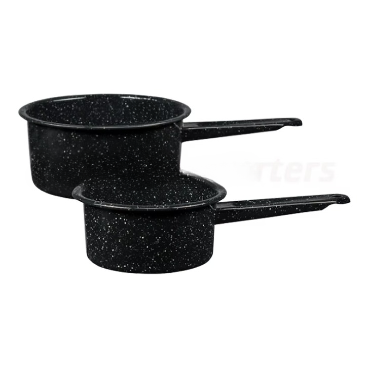 Granite Ware  1Qt & 2Qt Saucepan Set Black