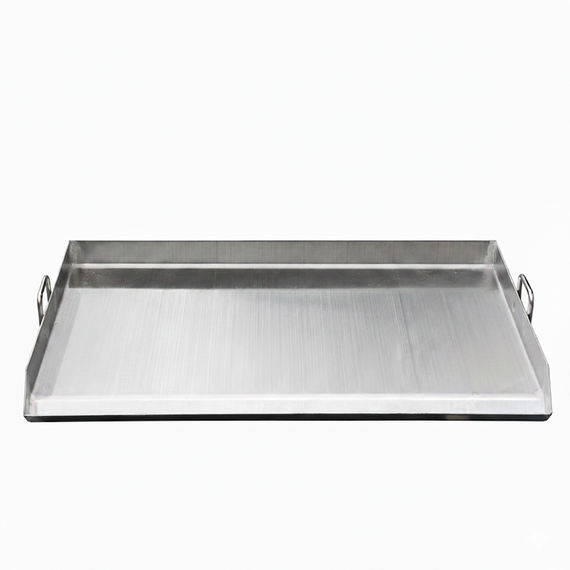 Stainless Steel Fry Pan 90*56*8CM (Triple Plancha)