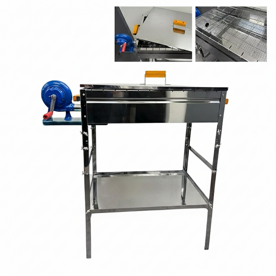 S/S Brilliant Cook BBQ Grill with FAN BLOWER