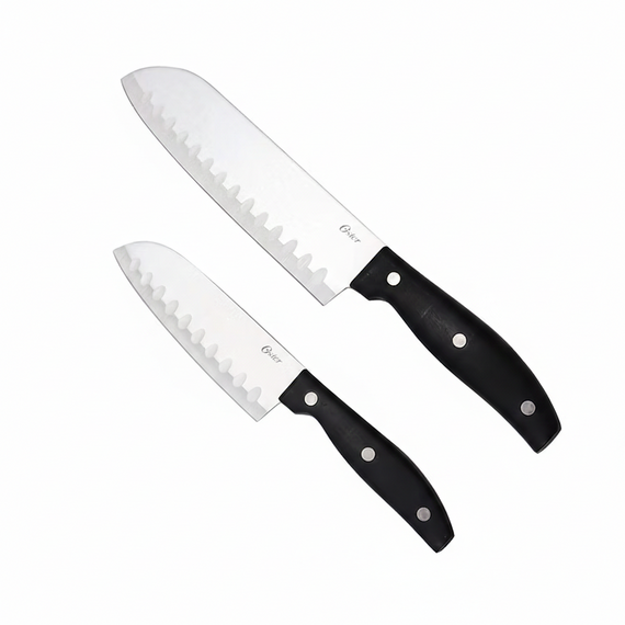 Oster Granger 2-Piece Santoku Knife Set