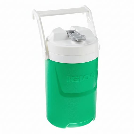 Igloo 1/2 Gallon Water Jug Green – Pack of 6 | Insulated Sport Beverage Jug