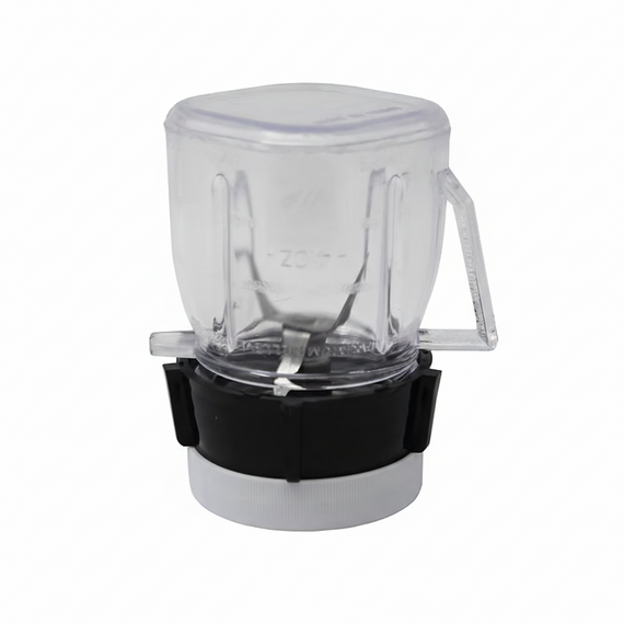 Mini Plastic Jar Complete Set - Economic w/ Handle - Compatible with Oster