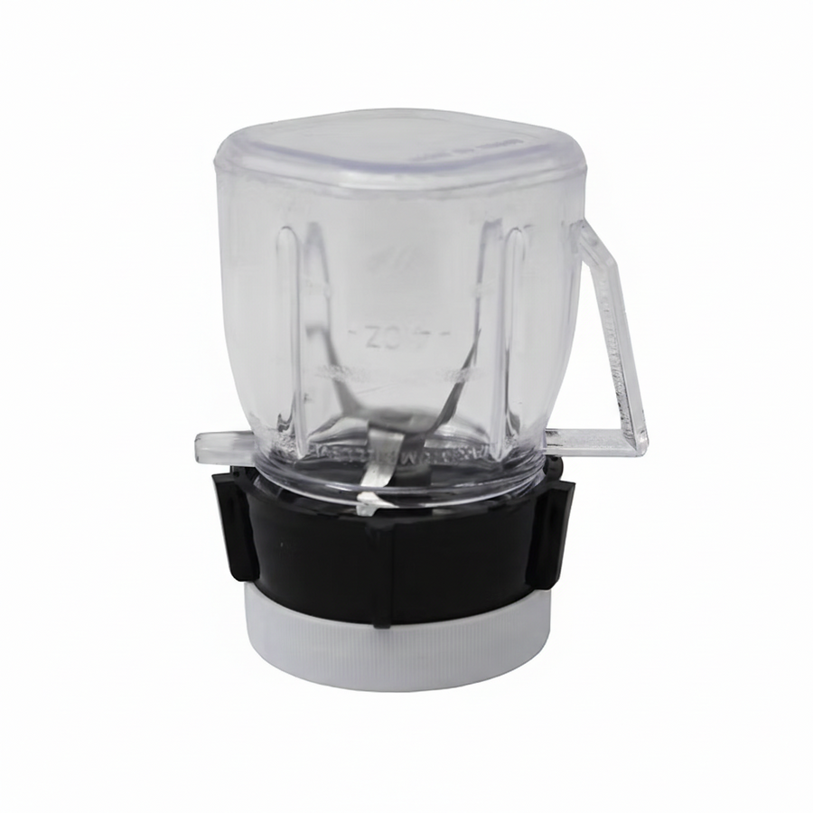 Mini Plastic Jar Complete Set - Economic w/ Handle - Compatible with Oster - Pack of 75