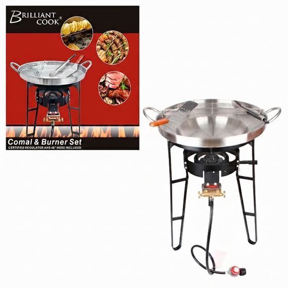 Comal & Burner Set