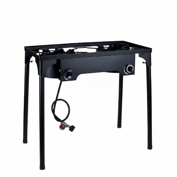 High Pressure Outdoor Double Burner (BASIC)