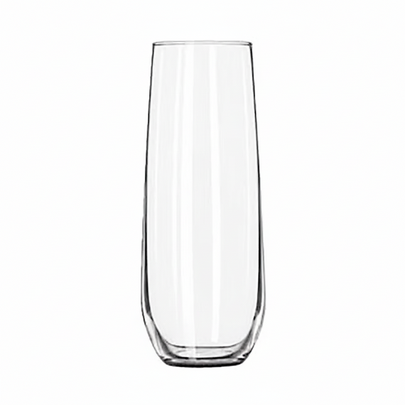 Libbey 8.5 oz. Stemless Flute Glasses in Clear