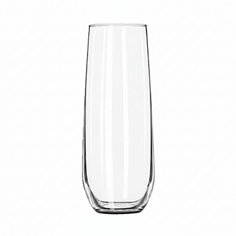 Libbey 8.5 oz. Stemless Flute Glasses in Clear
