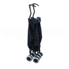 Folding Shopping Cart w/ Blue Bag