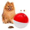 CRAZY BALL Treat Dispenser - Dog Treat Dispensing Ball - Interactive Dog Feeder - Enrichment Toy for Dogs - Slow Feeder - Adjustable - Ideal for Medium and Large-Sized Dogs