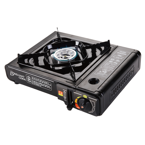 Brilliant Cook Single Burner Butane Stove – Pack of 6 | Portable CSA-Certified Camping Stove