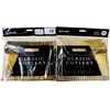 Plastic Spoon Gold (48pcs) - Pack of 50