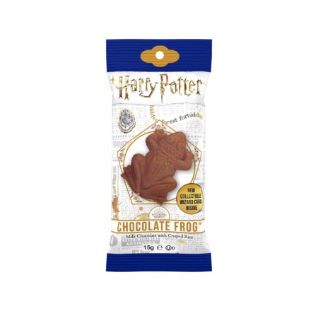 Harry Potter Milk Chocolate Frog with Collectible Wizard Trading Card .55oz